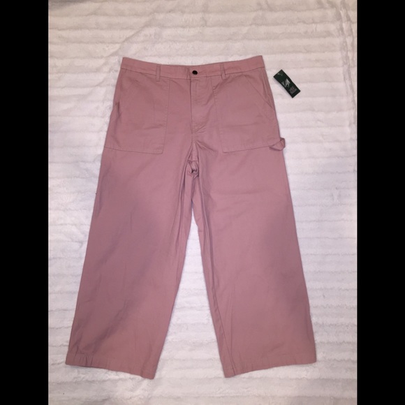 Wild Fable Womens Wide Leg Pink Pocket 